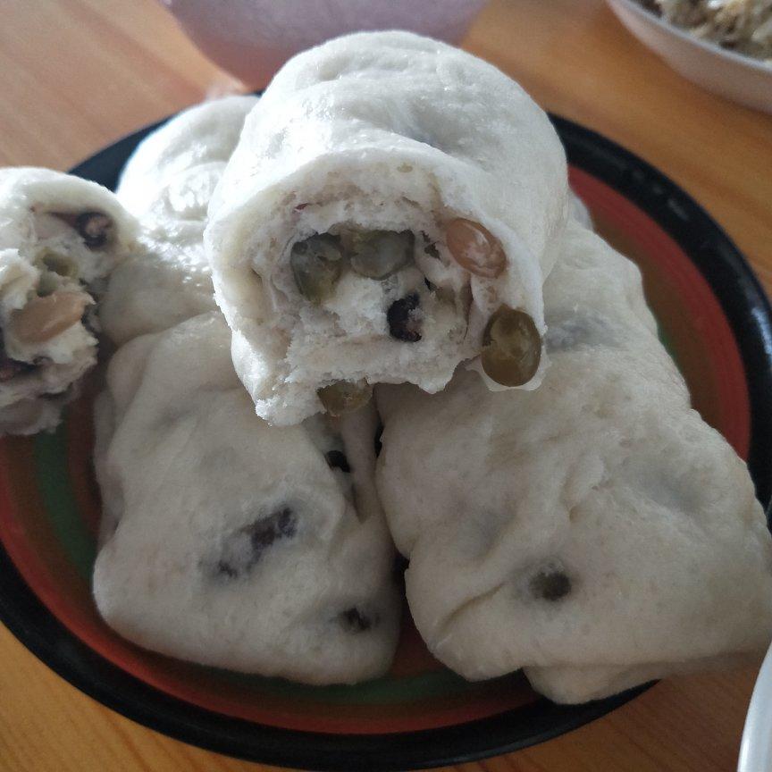 玉米奶香蜜豆卷