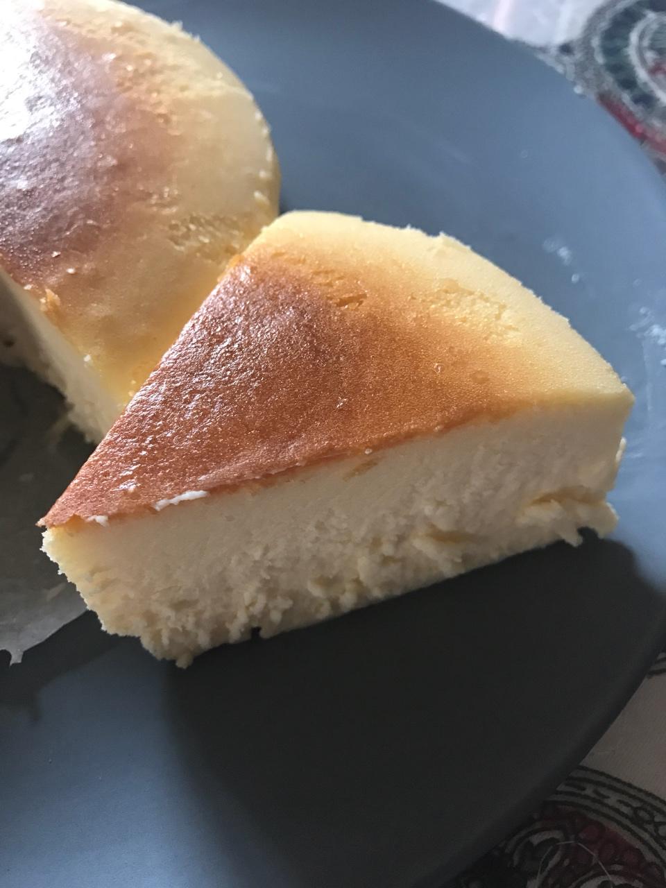 手机用户8442_zuvx做的6寸轻芝士蛋糕(乳酪戚风蛋糕)