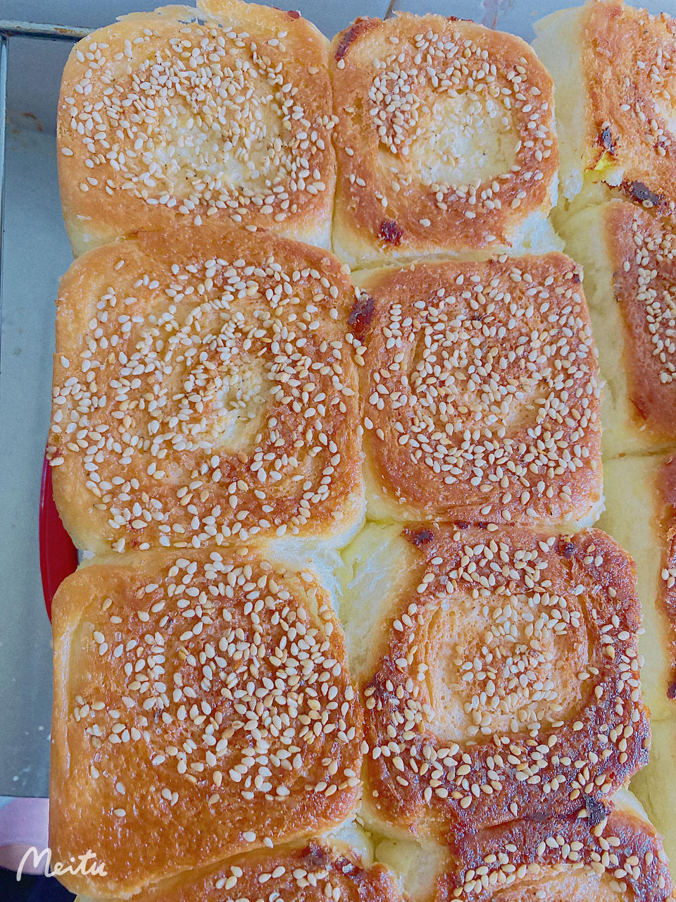 蜂蜜脆底小面包