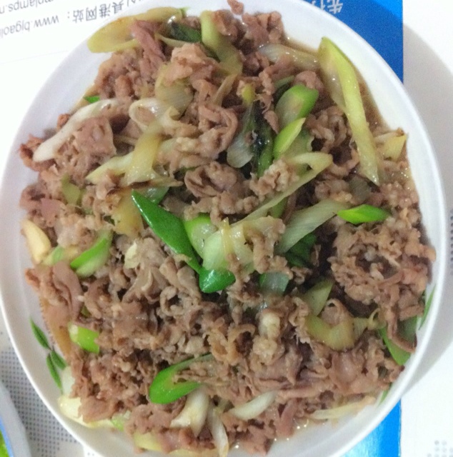 葱爆羊肉
