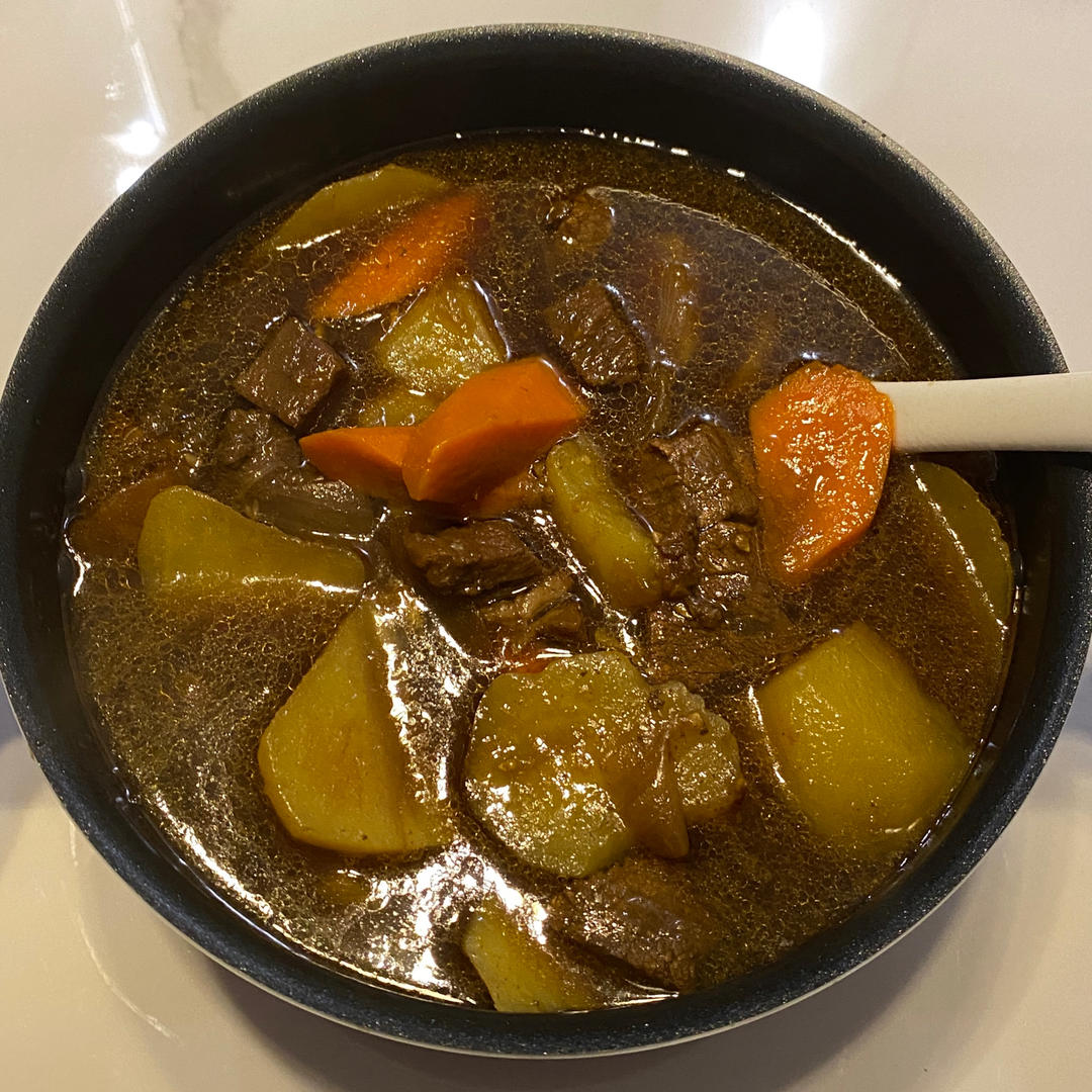 红烧牛肉土豆 （独家秘制）