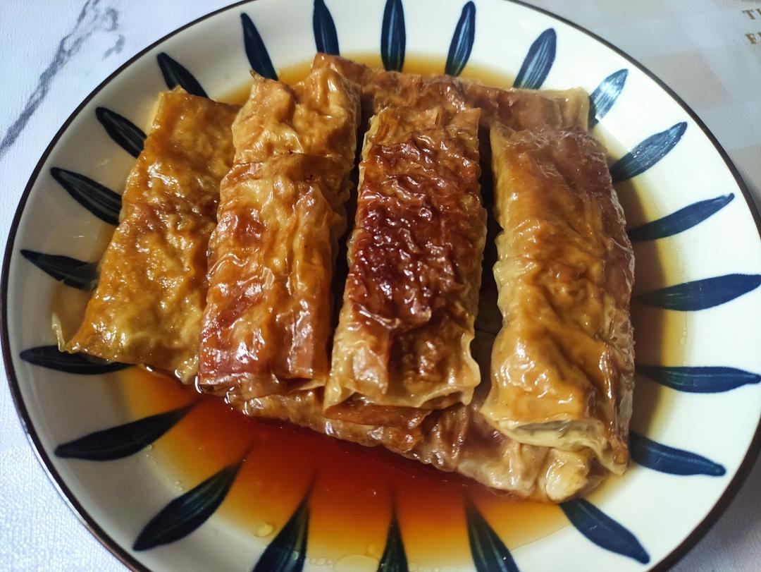 豆腐衣包肉