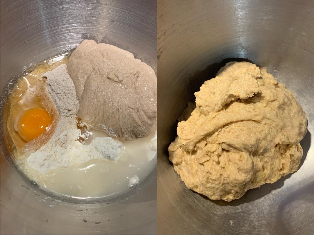 纯奶手撕吐司的做法 步骤1