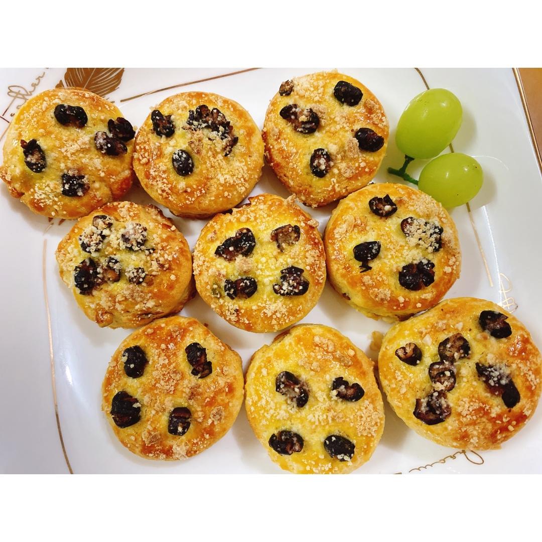 超级快手又好吃的奶香蜜豆一口酥