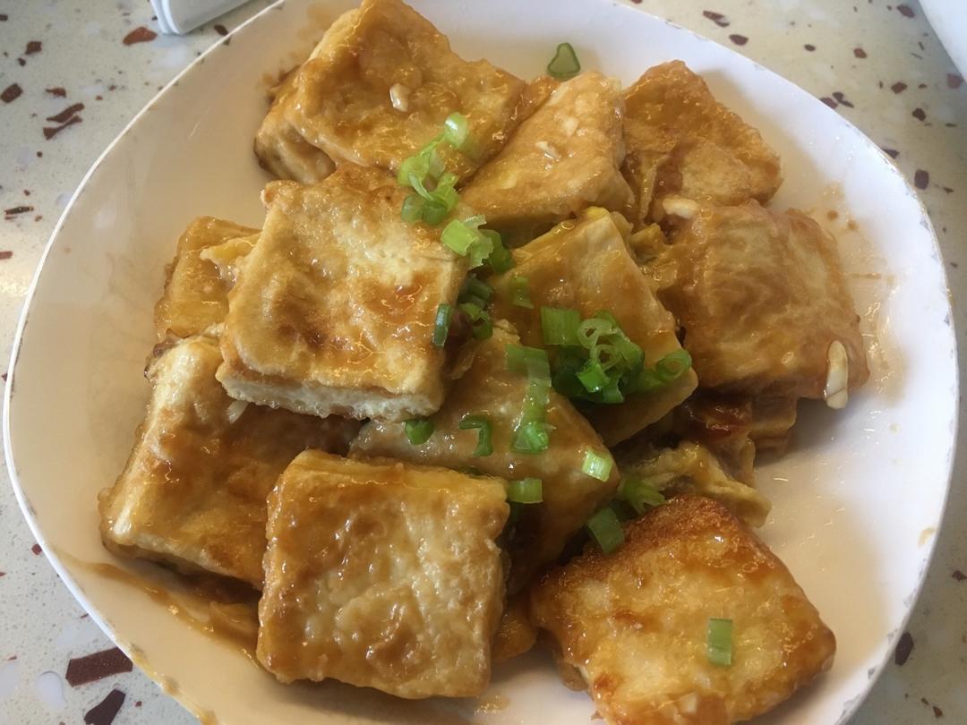 无敌好吃的香煎豆腐