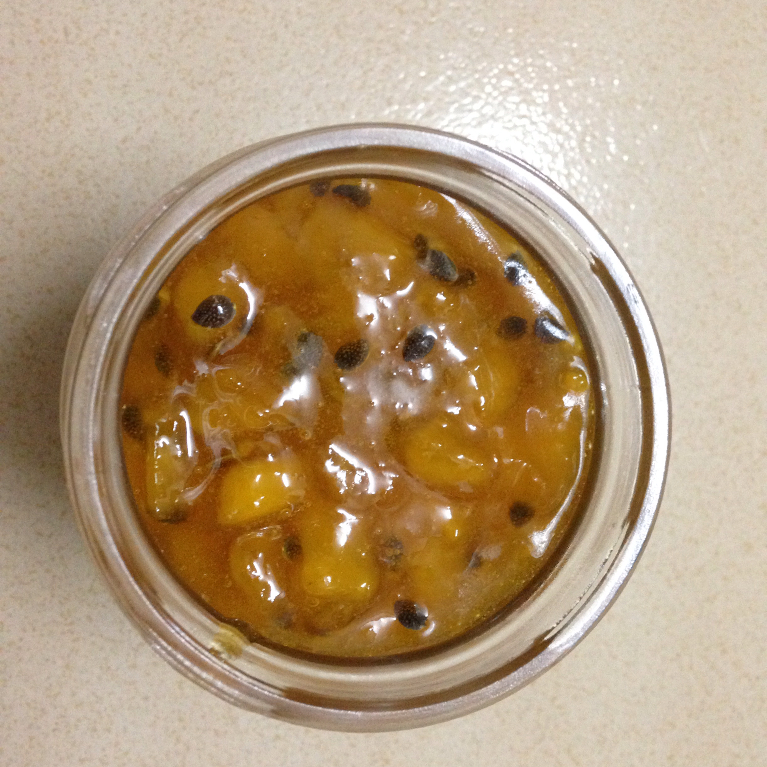 百香果香芒果酱