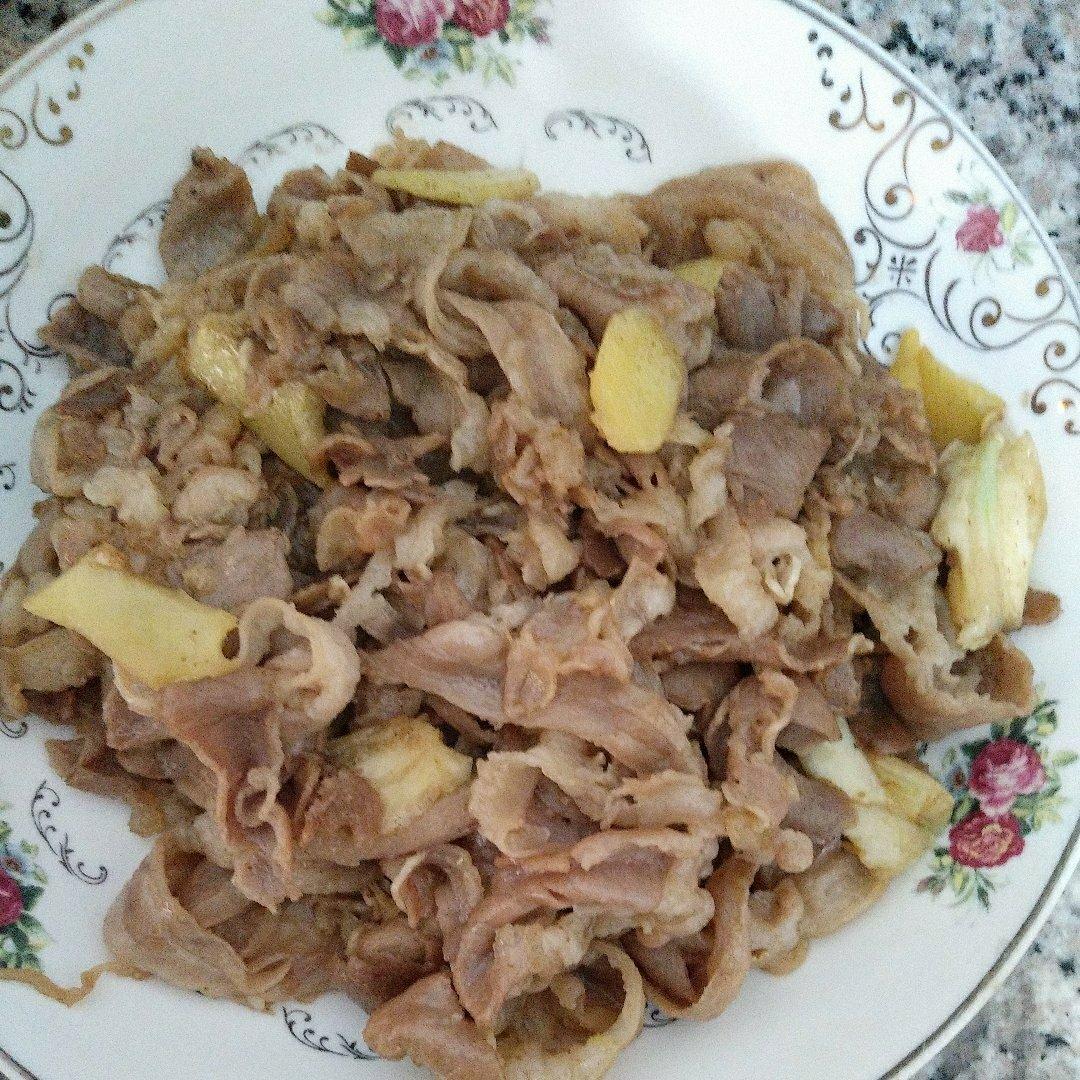 孜然羊肉片