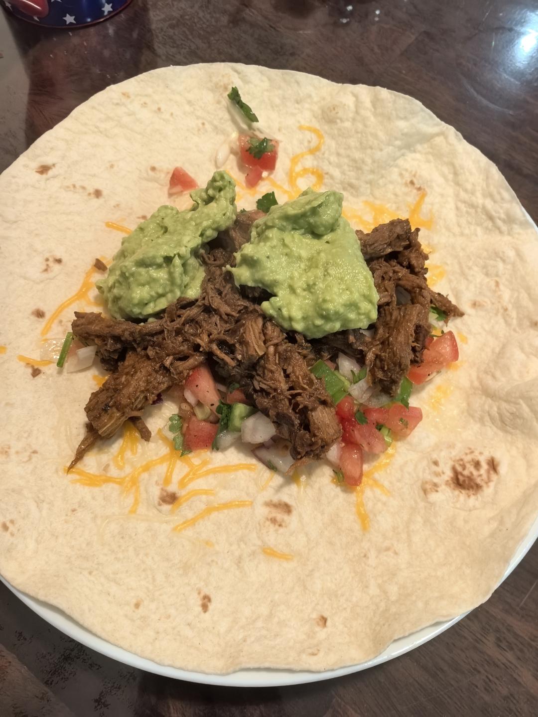 超多汁又美味的墨西哥慢炖牛肉塔可🌮️beef brisket tacos