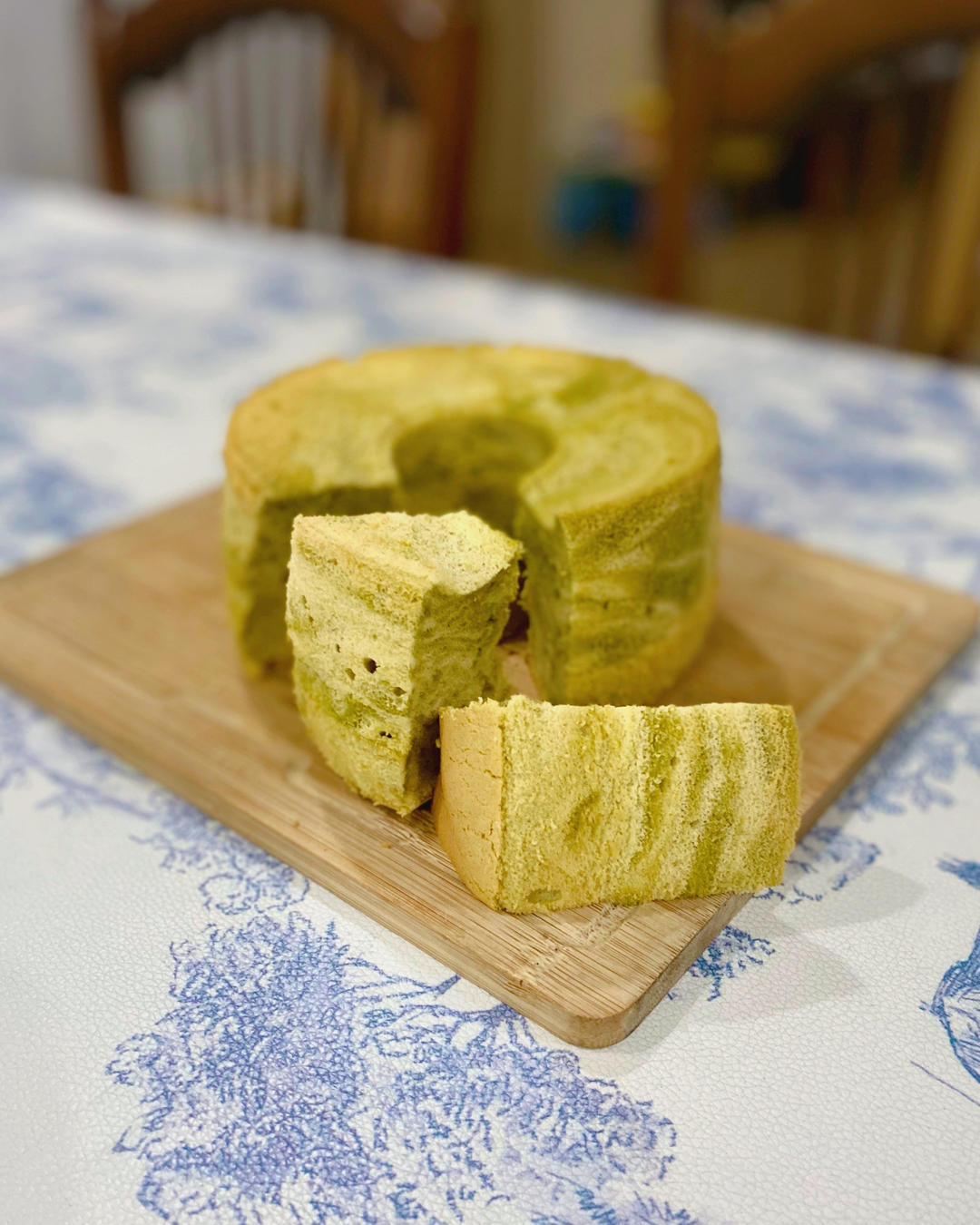 大理石纹抹茶戚风