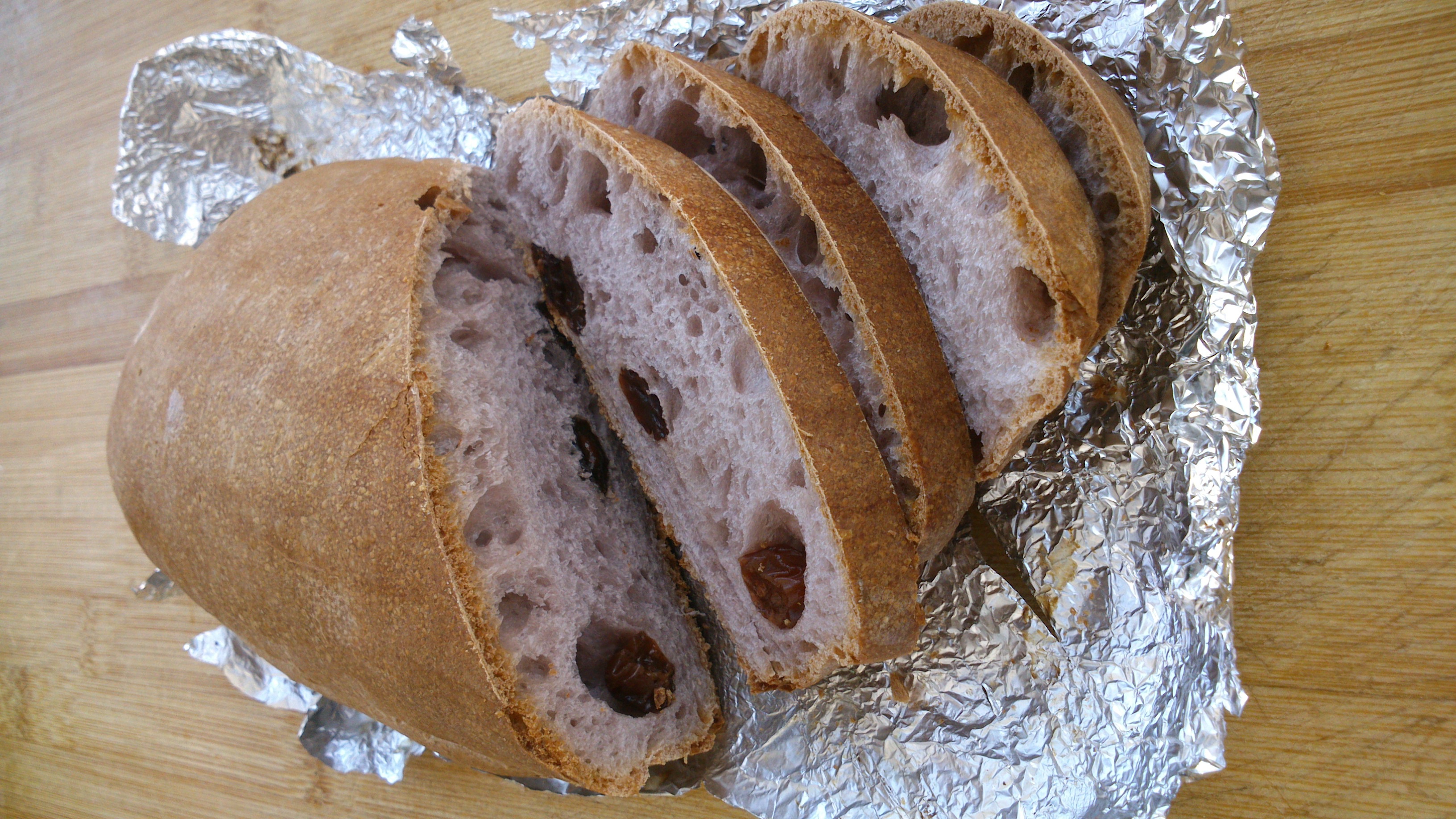 红酒葡萄干面包