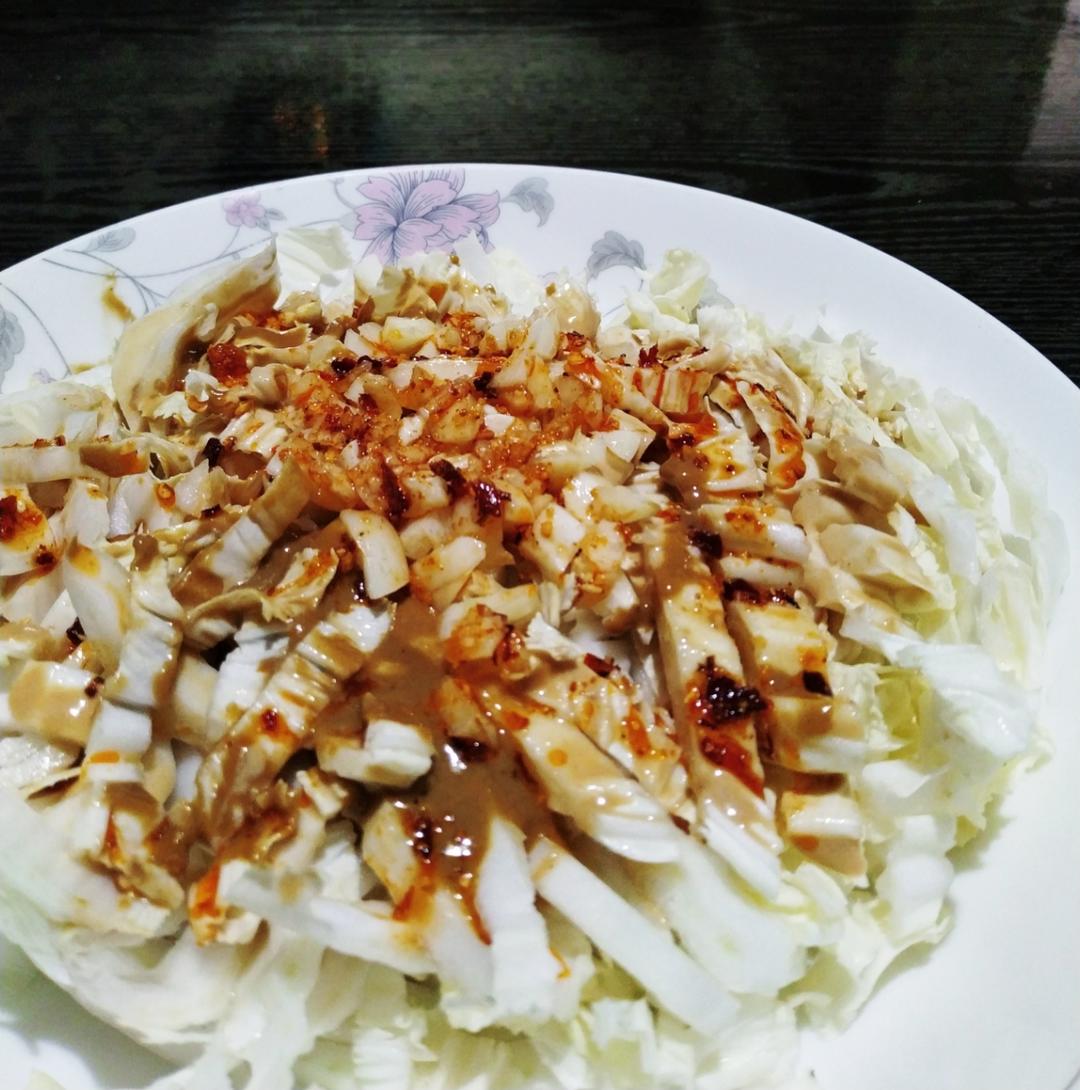 芝麻酱娃娃菜