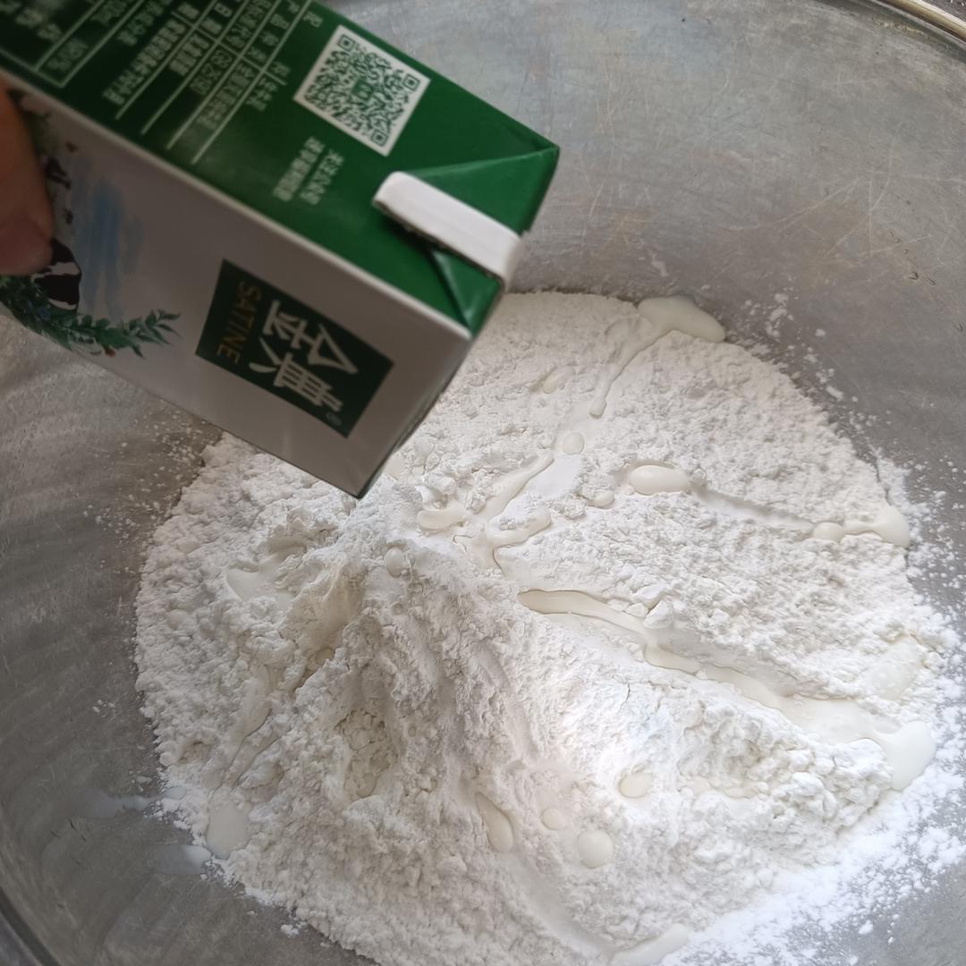 纯奶手撕吐司的做法 步骤1