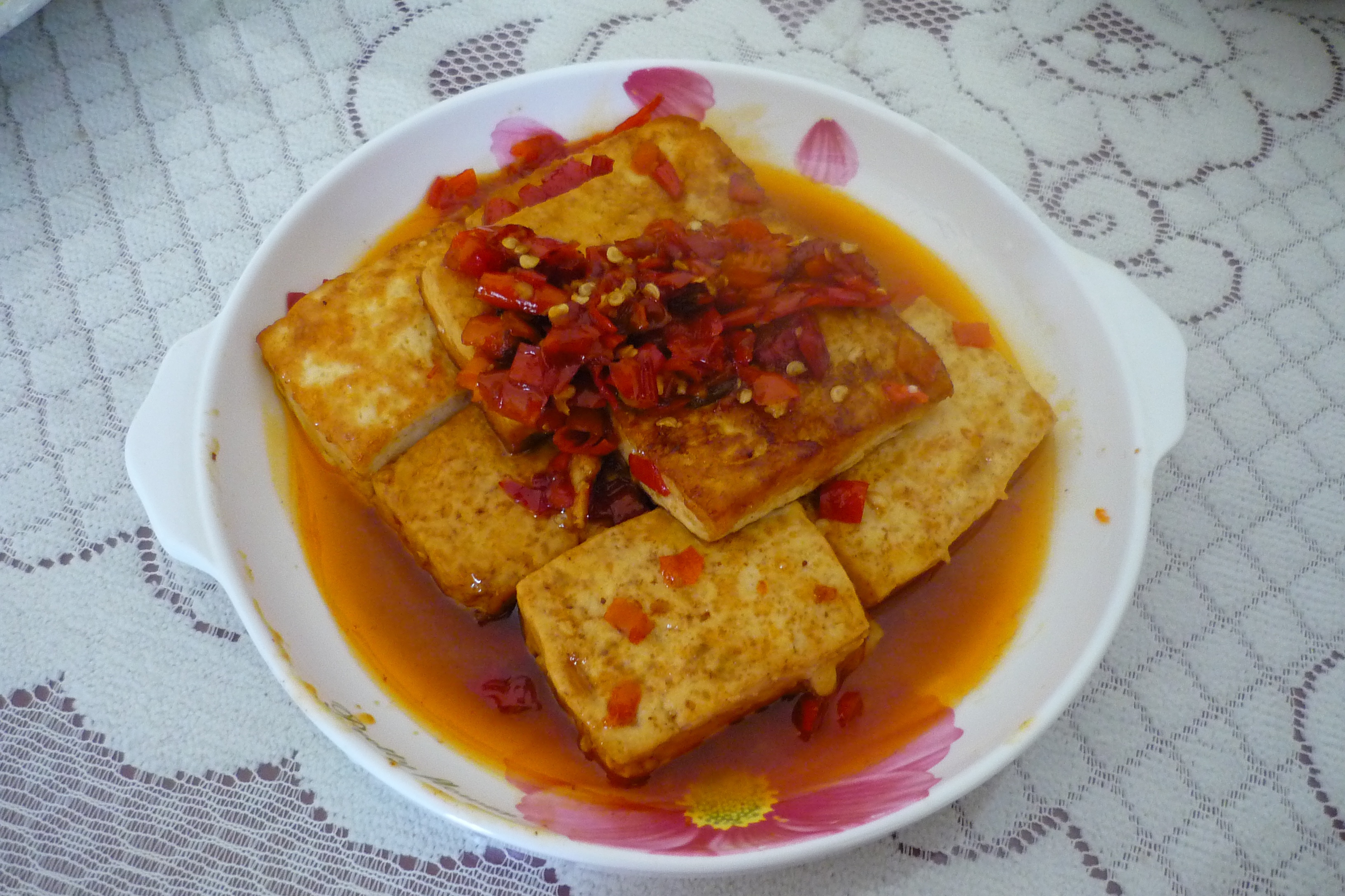 糖醋脆皮豆腐