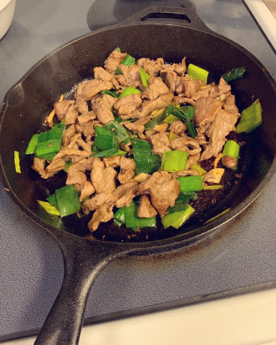 葱爆羊肉