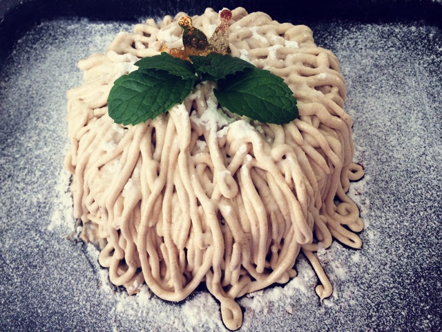 蒙布朗乳酪蛋糕