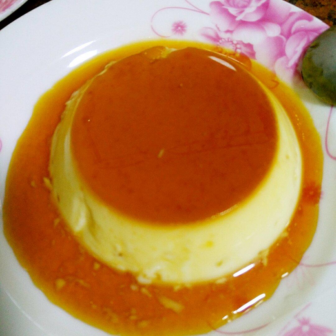 超简易滑又弹的鸡蛋布丁Custard Pudding(详细教程)