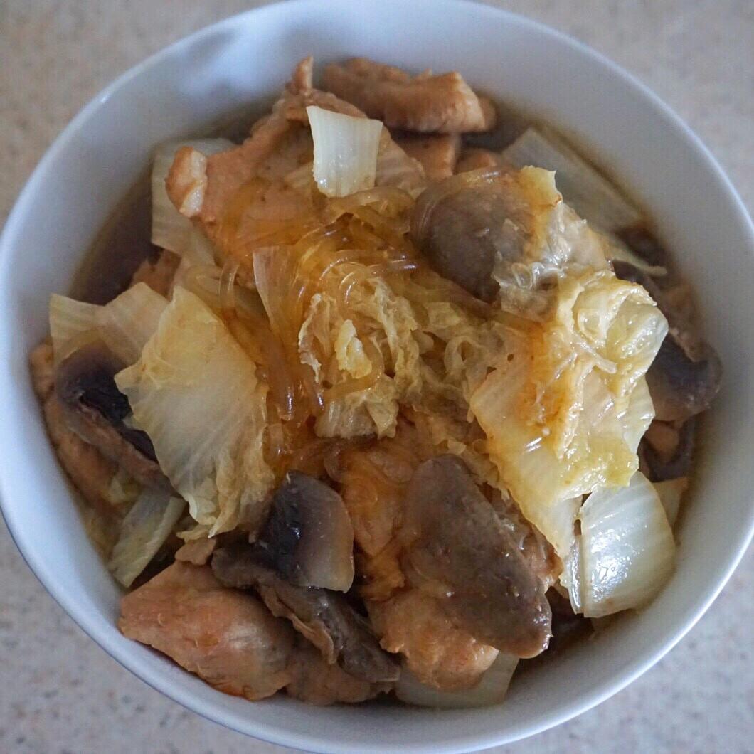 猪肉白菜炖粉条