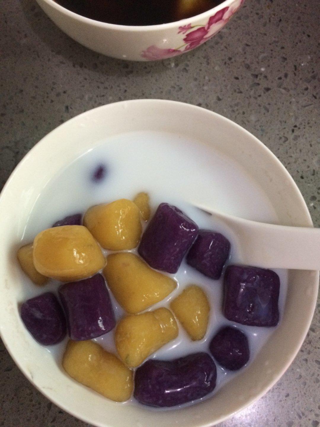 Q弹芋圆的做法 （有视频，学会做柔韧不散的面团）