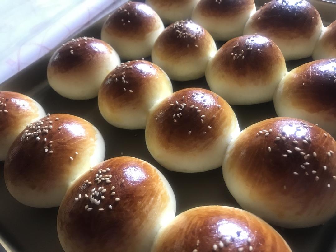 奶黄小餐包-一次发酵超好吃（附快手奶黄馅制作方法）