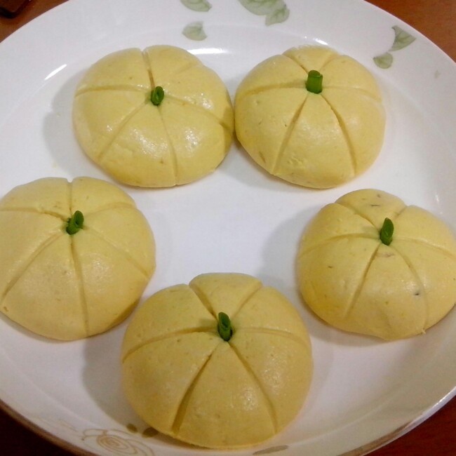 糯糯的南瓜饼