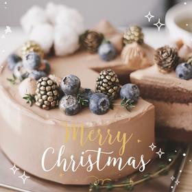 花环巧克力奶油蛋糕|黑森林口味—2019圣诞节