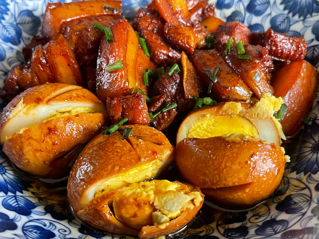 上海红烧肉：红烧肉加鸡蛋，上海人的吃法赞！