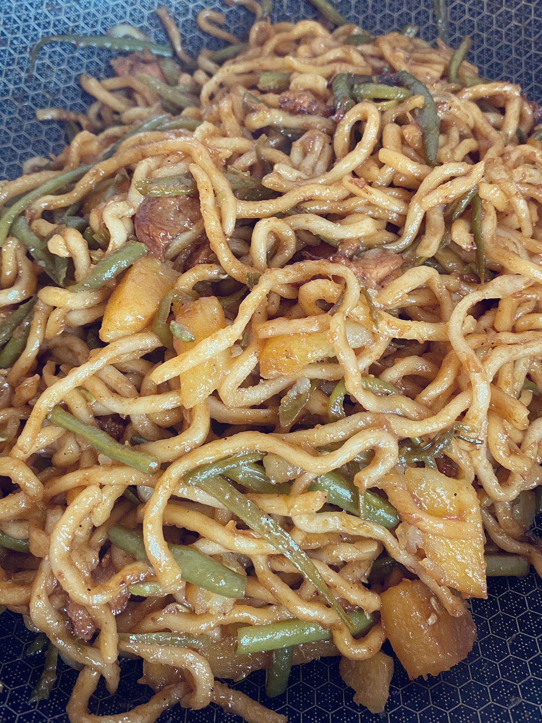 豆角焖面