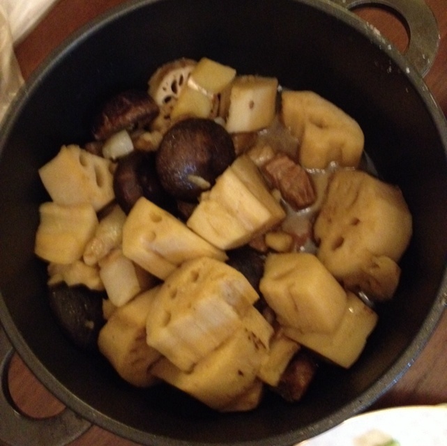 莲藕炒五花肉