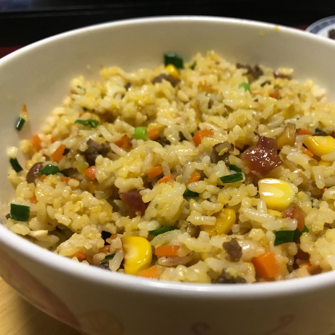 【耳光炒饭 & 烤茄子】