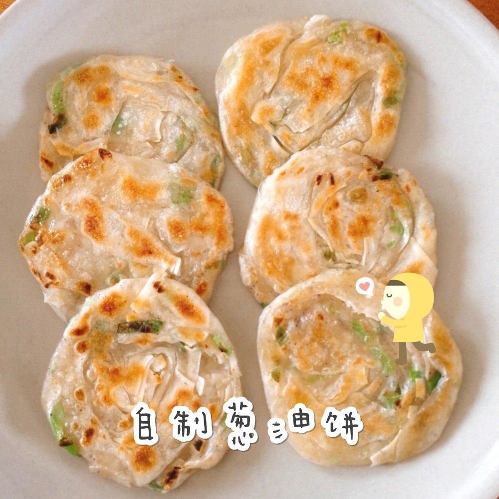 饺子皮葱油饼