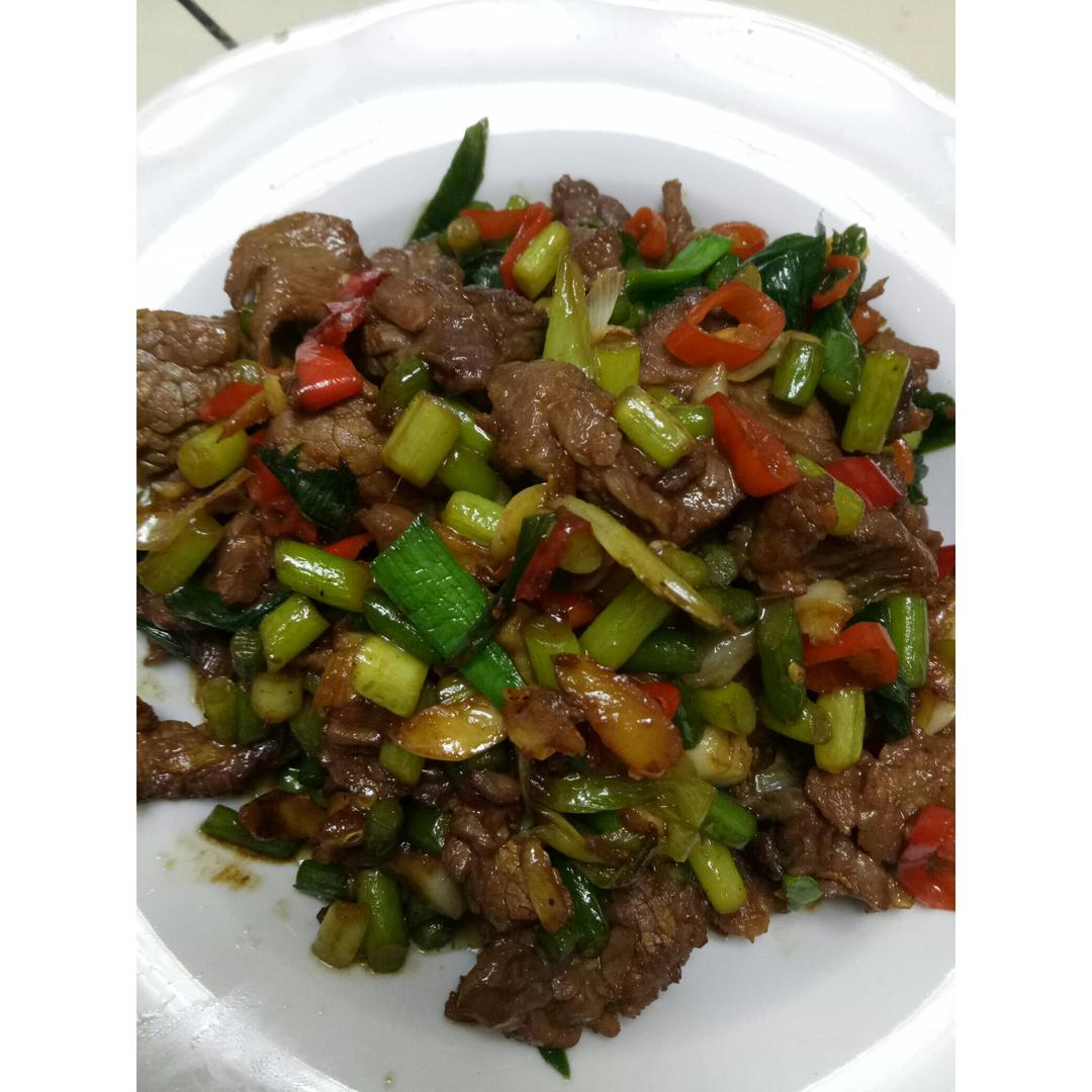小炒牛肉
