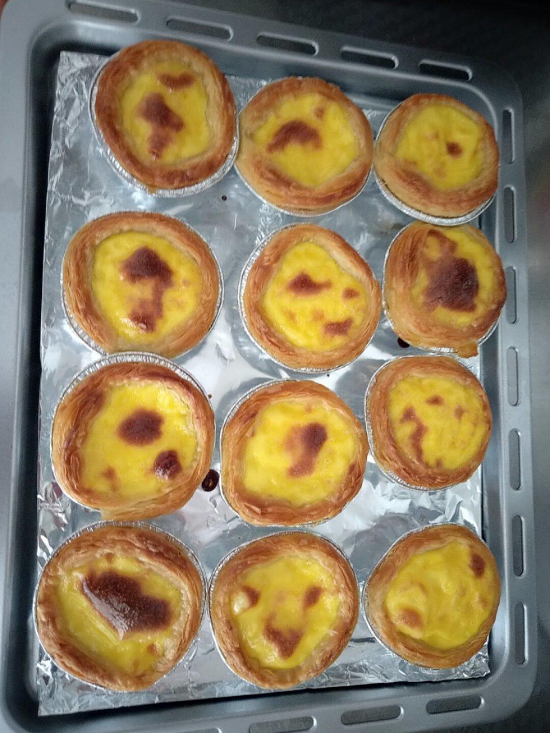 教你做和KFC一样超级好吃的【葡式蛋挞】，吃了根本就停不下来吖