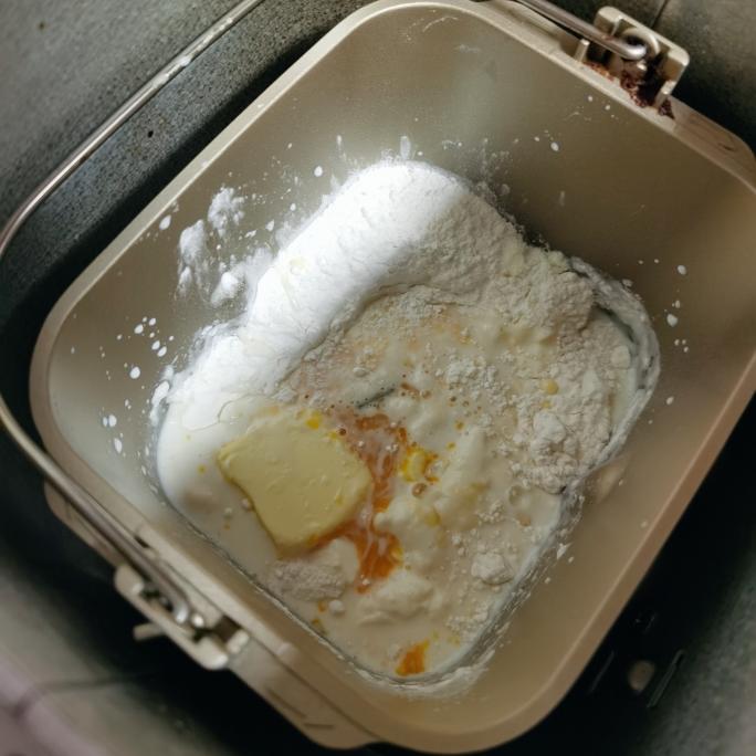 纯奶手撕吐司的做法 步骤1