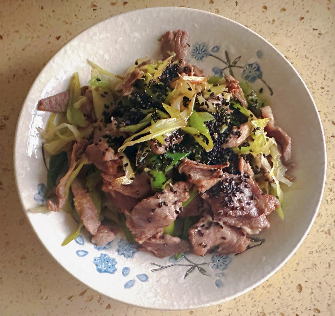 葱爆孜然羊肉