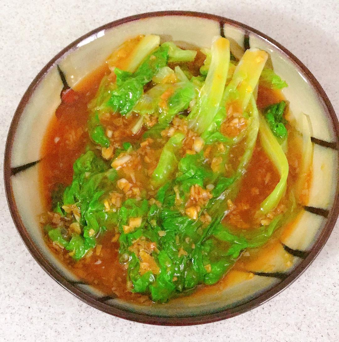 家常菜 蚝油生菜