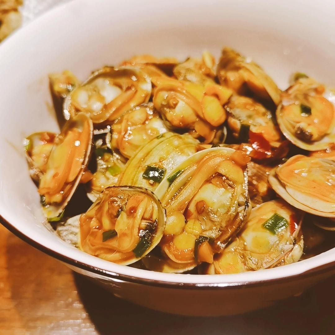 爆炒花蛤辣炒花甲 无啤酒版