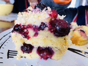 大圣麻麻滴-蓝莓酸奶玛芬蛋糕的做法 步骤4