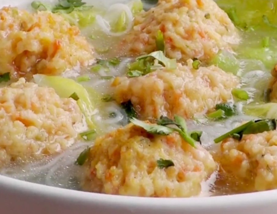 素丸子白菜汤的做法
