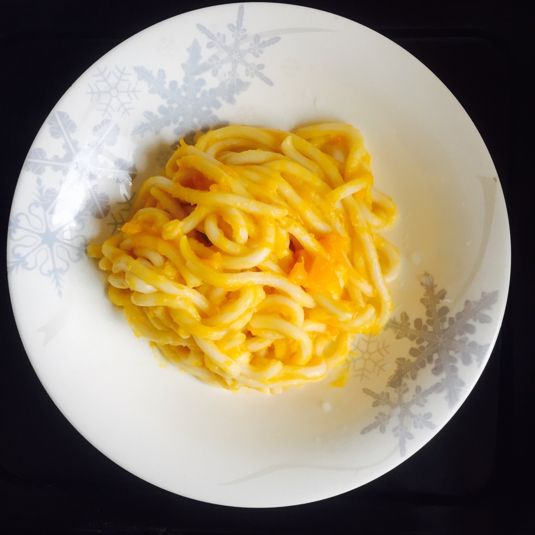 南瓜意面(Spaghetti with Pumpkin Sauce)