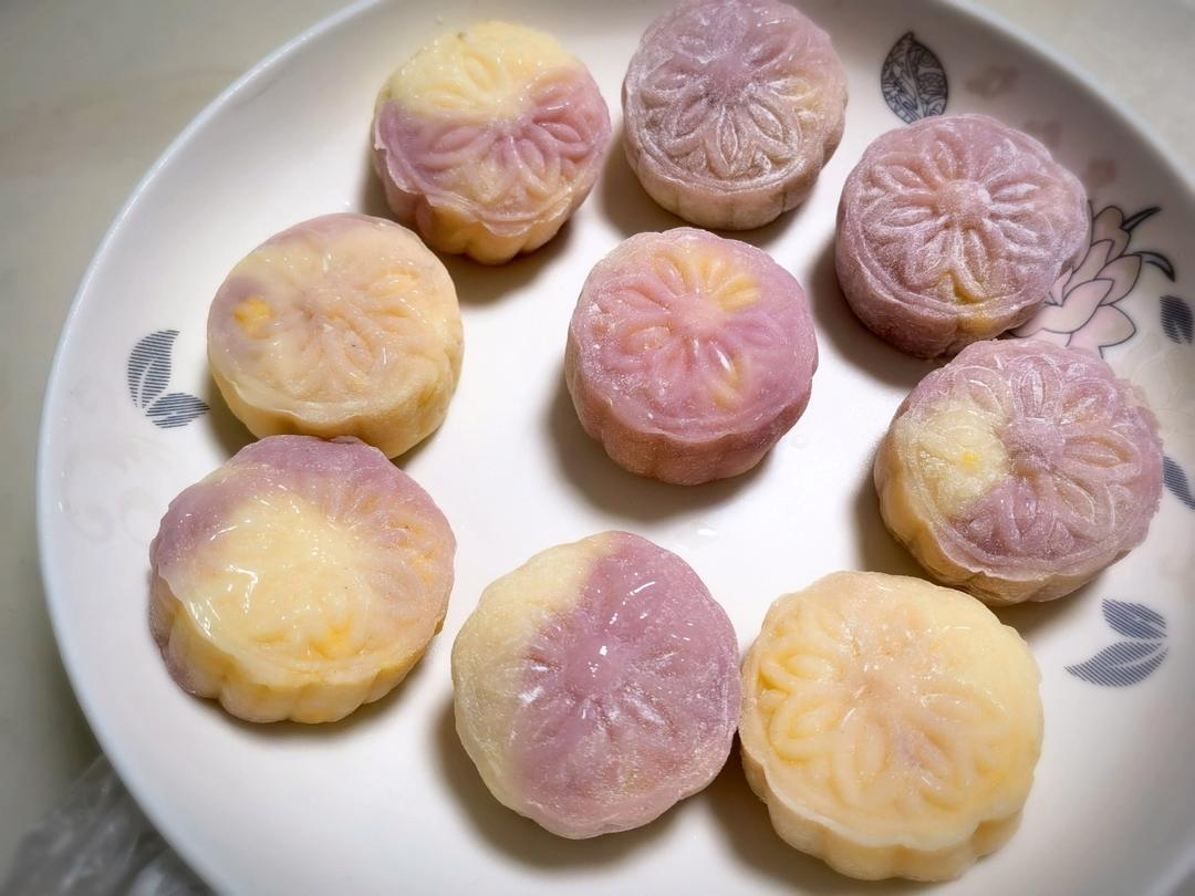 冰皮月饼(奶黄馅)