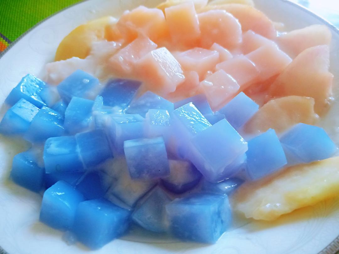 粉色凉粉