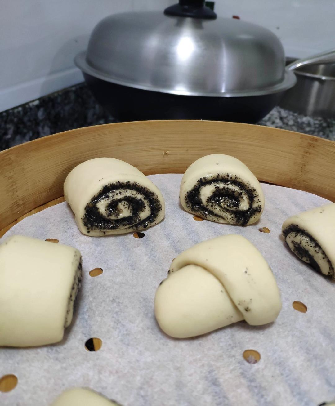 流糖水的红糖馒头