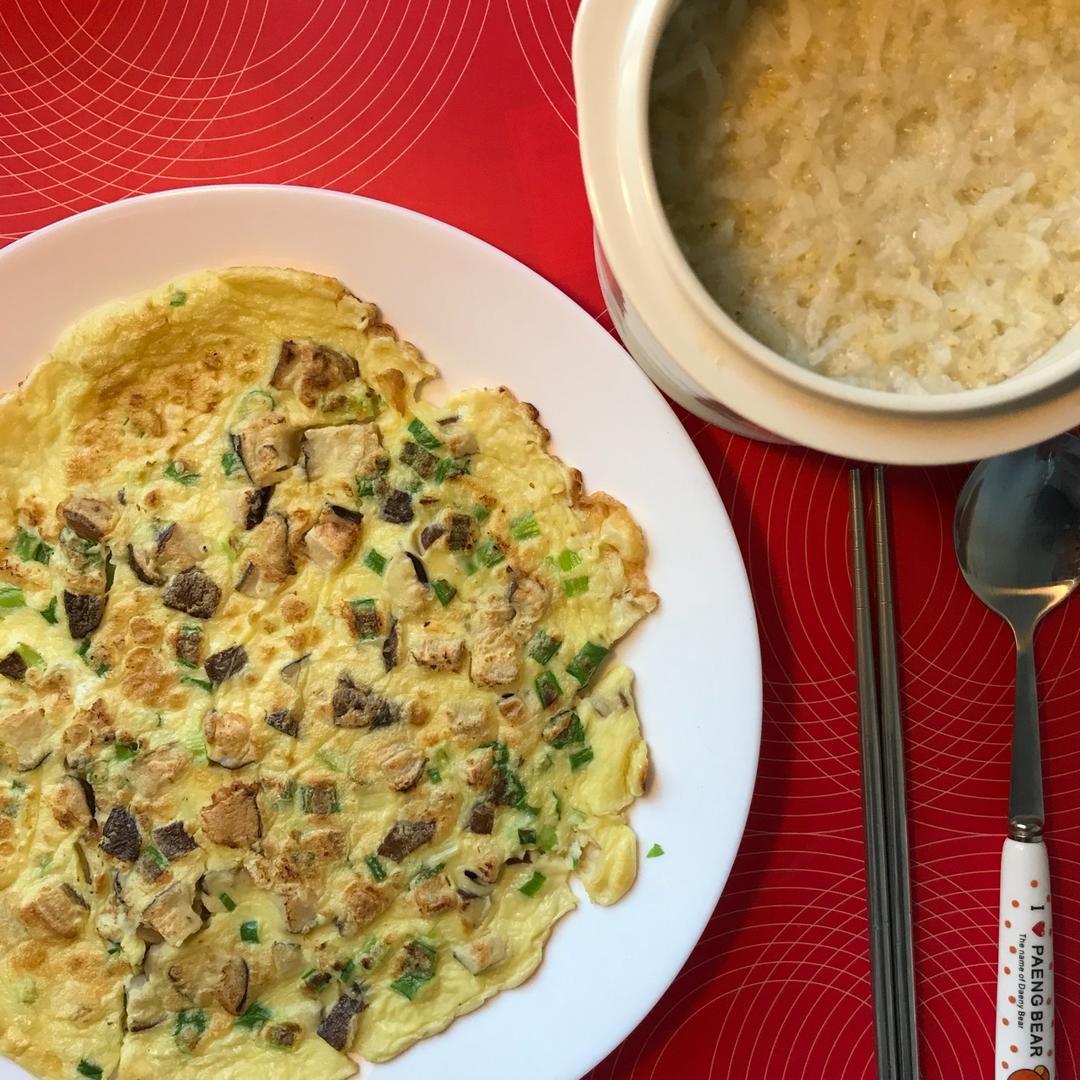 葱花鸡蛋饼