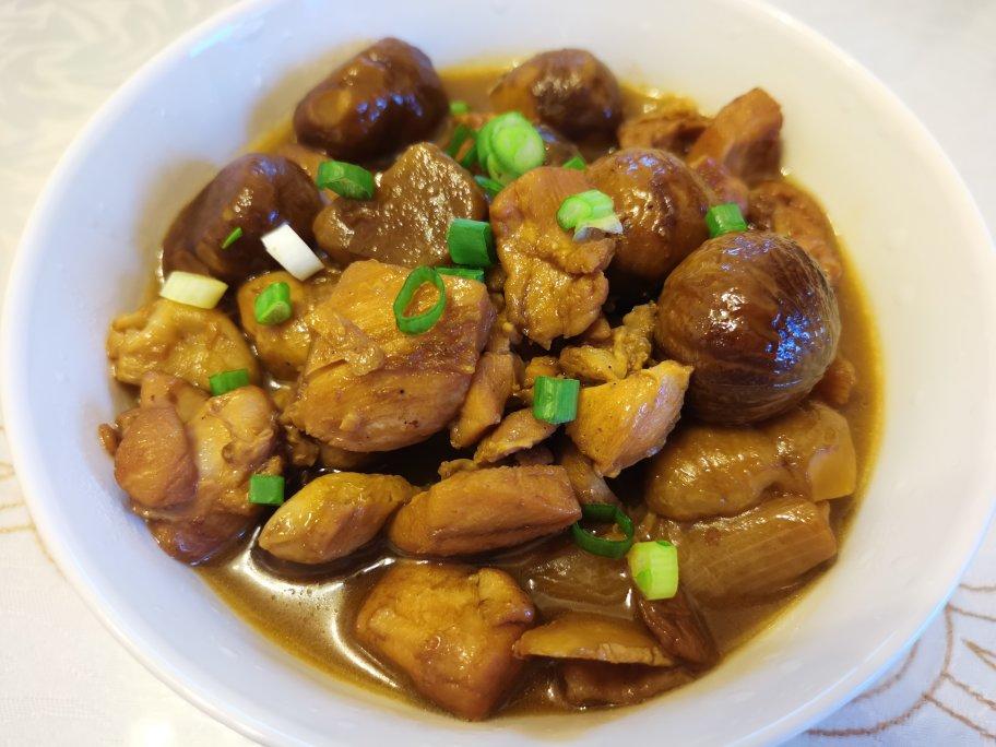 板栗烧鸡腿