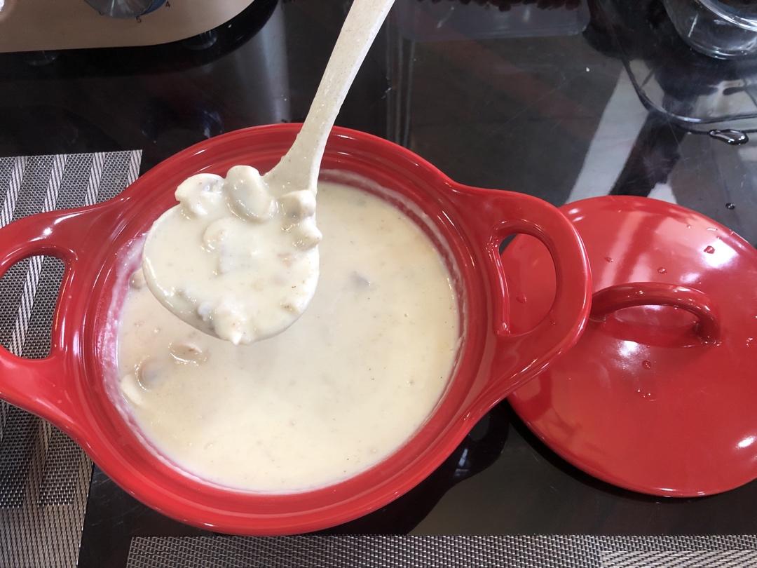 奶油蘑菇汤（淡奶油消耗）