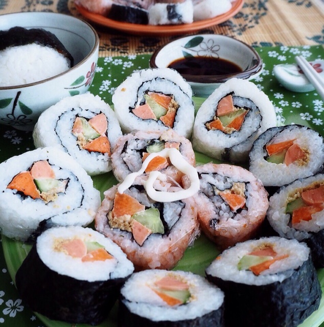 一点儿点做的花式寿司