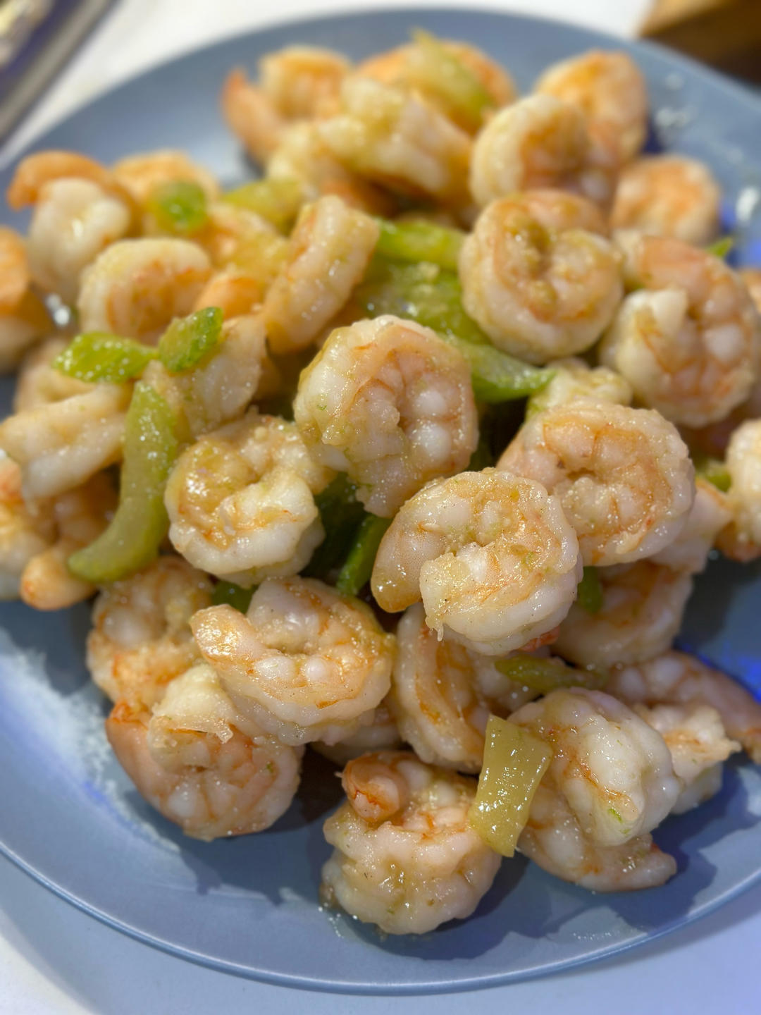 超级嫩的西芹吃法（西芹虾仁），小朋友也可以吃很多