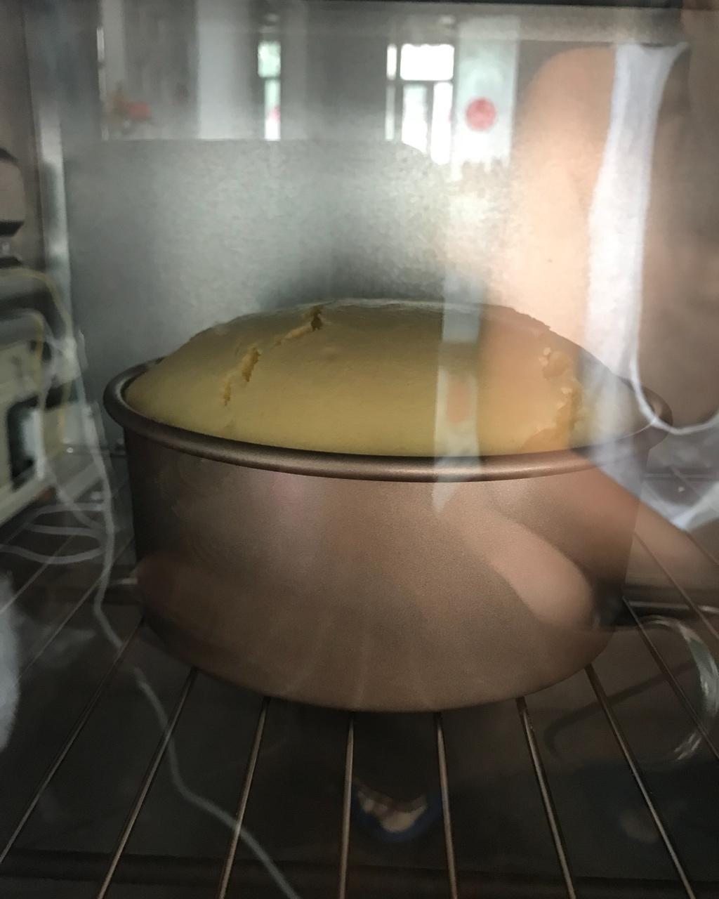 6寸原味戚风蛋糕