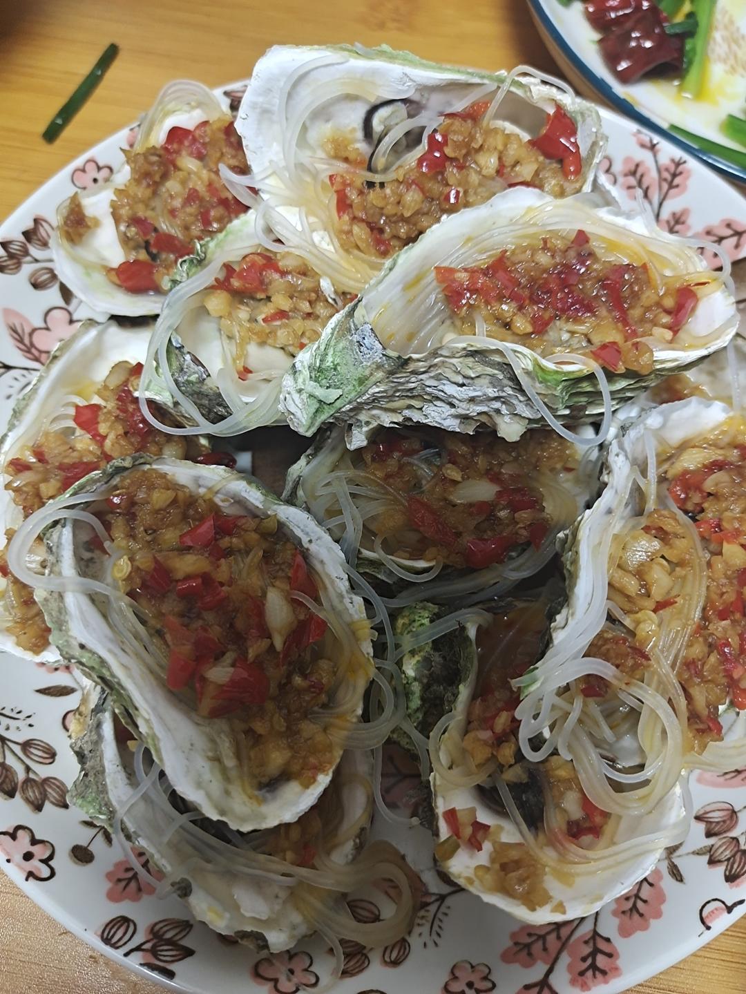 超简单～蒸蒜蓉生蚝