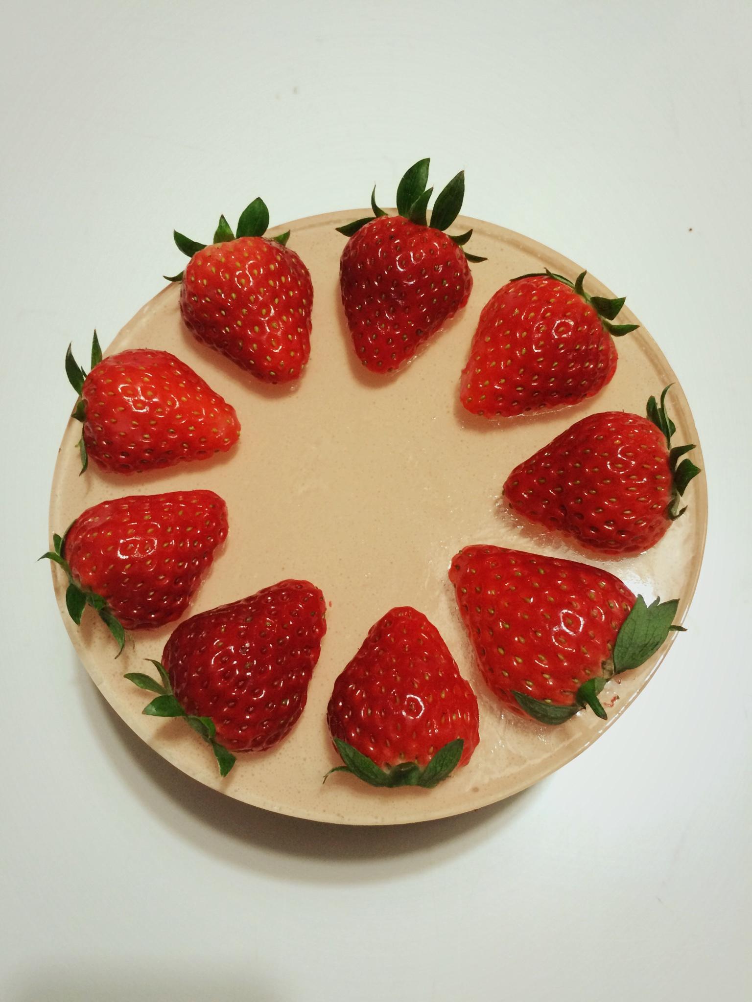 吃完这个再减肥的草莓芝士蛋糕